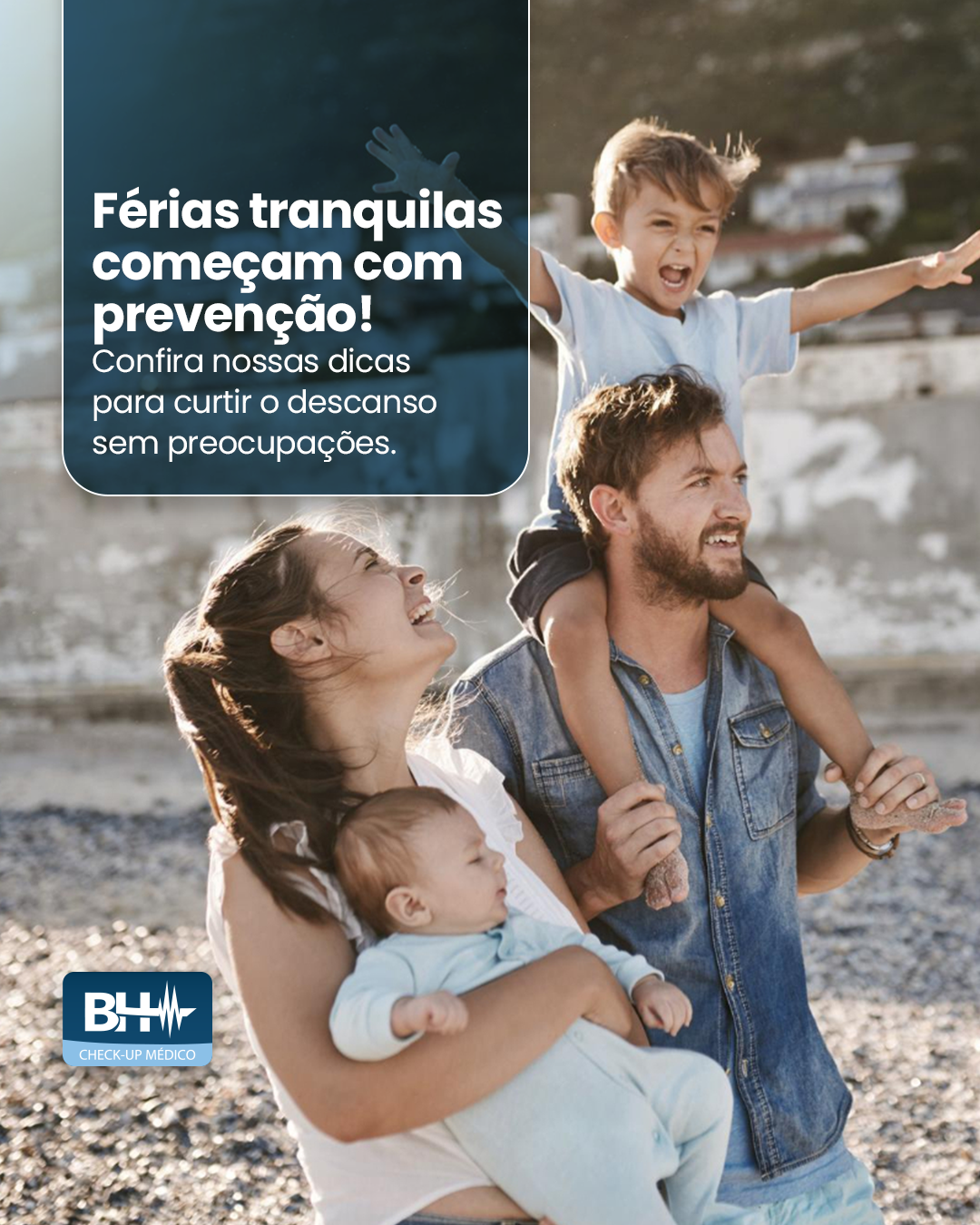 Férias com saúde começam com prevenção