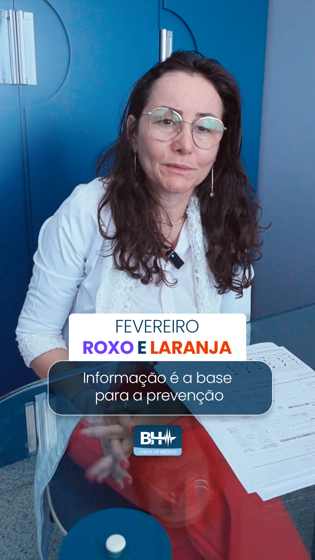 Fevereiro Roxo e Laranja