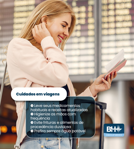 Férias com saúde começam com prevenção